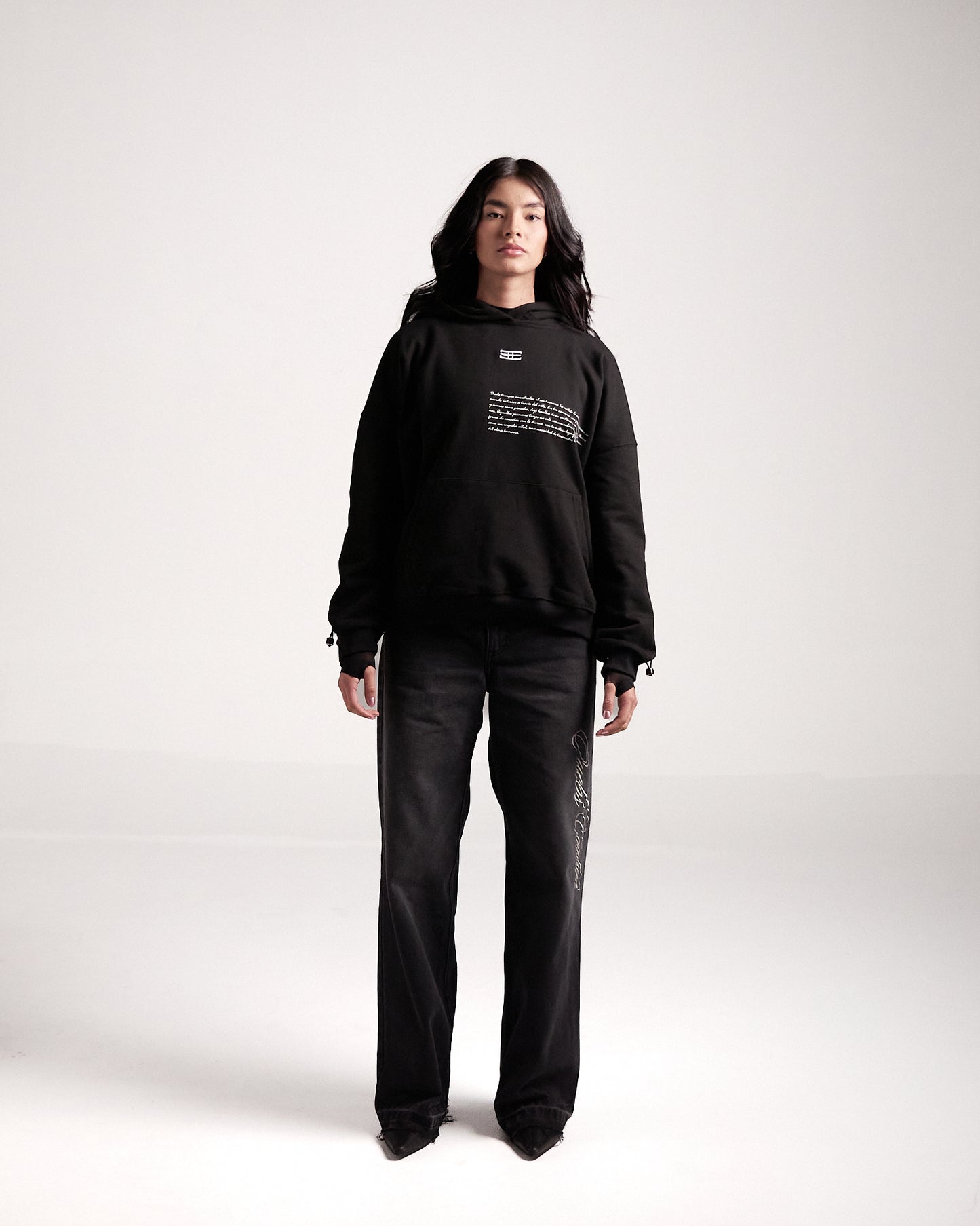 Hoodie Negro Rupestris