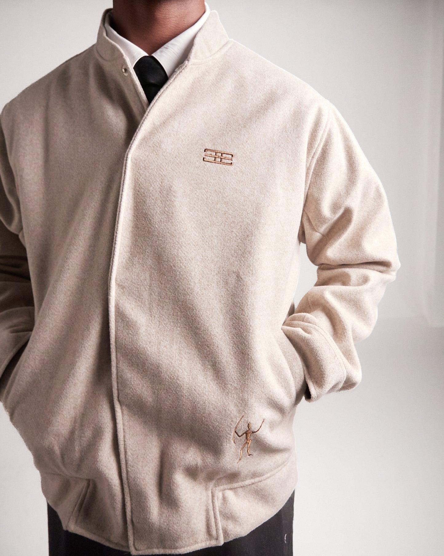 Chaqueta en Paño Rupestris