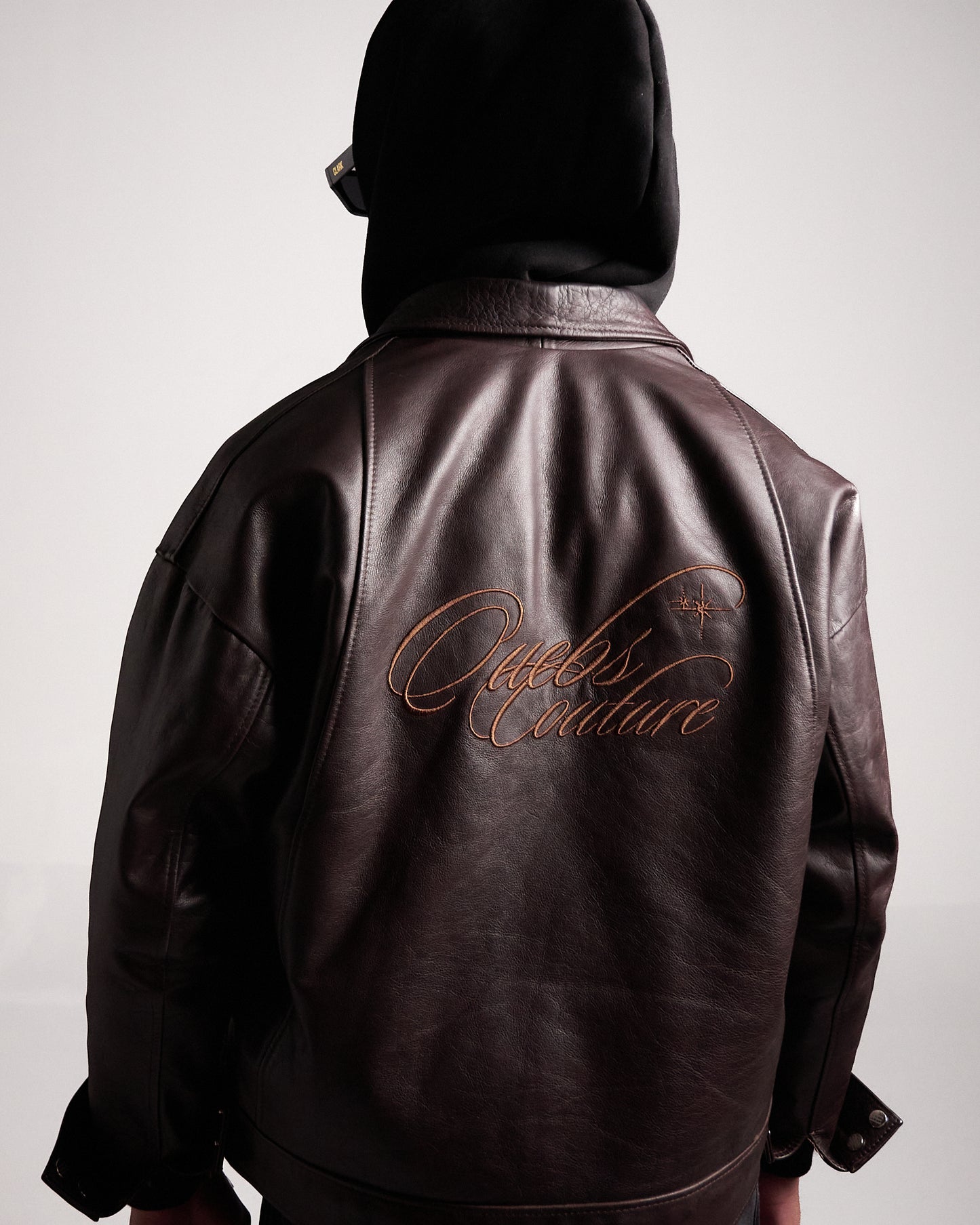 Chaqueta de Cuero Rupestris Chocolate