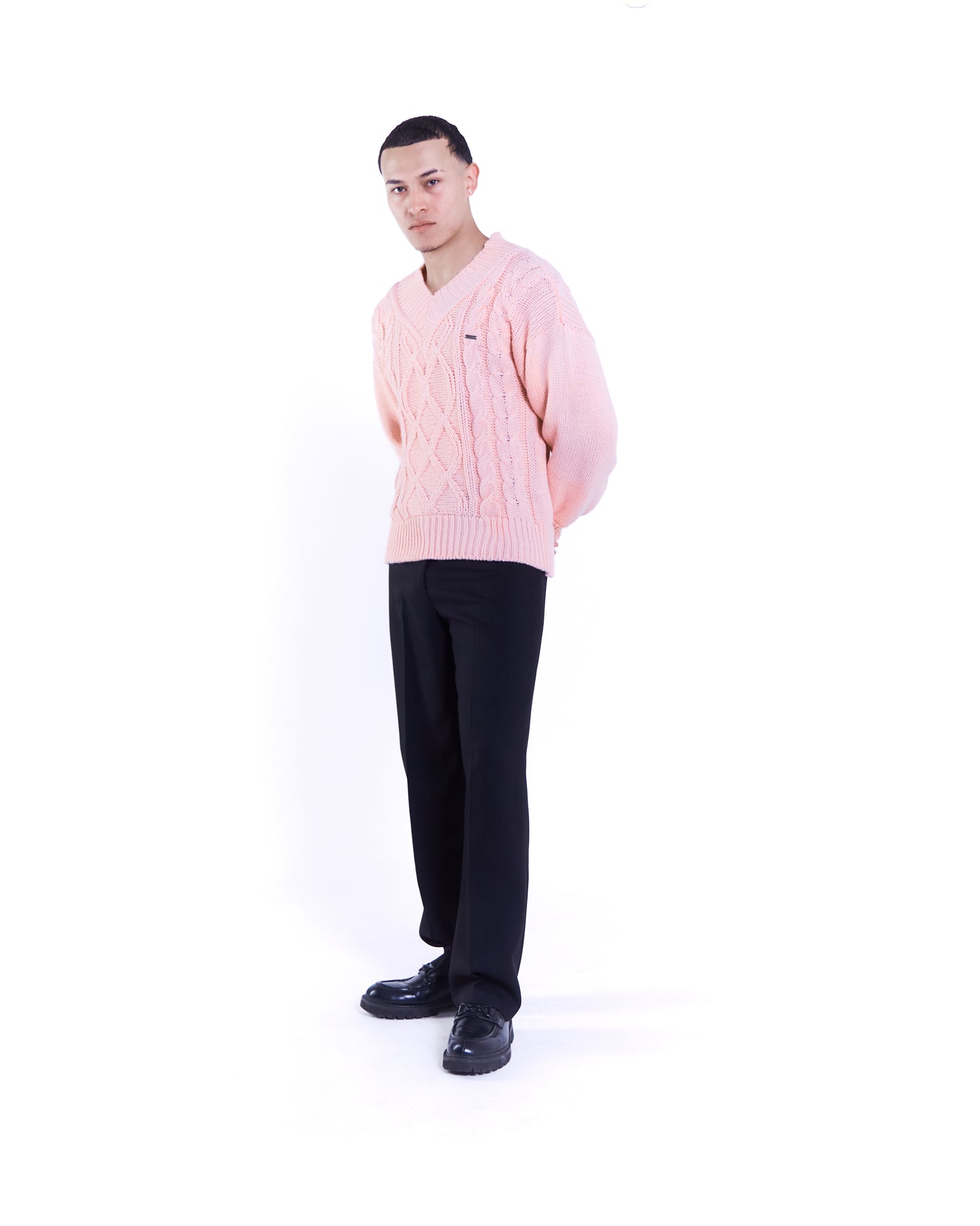 K-nit Sweater - Trenzado - Camel