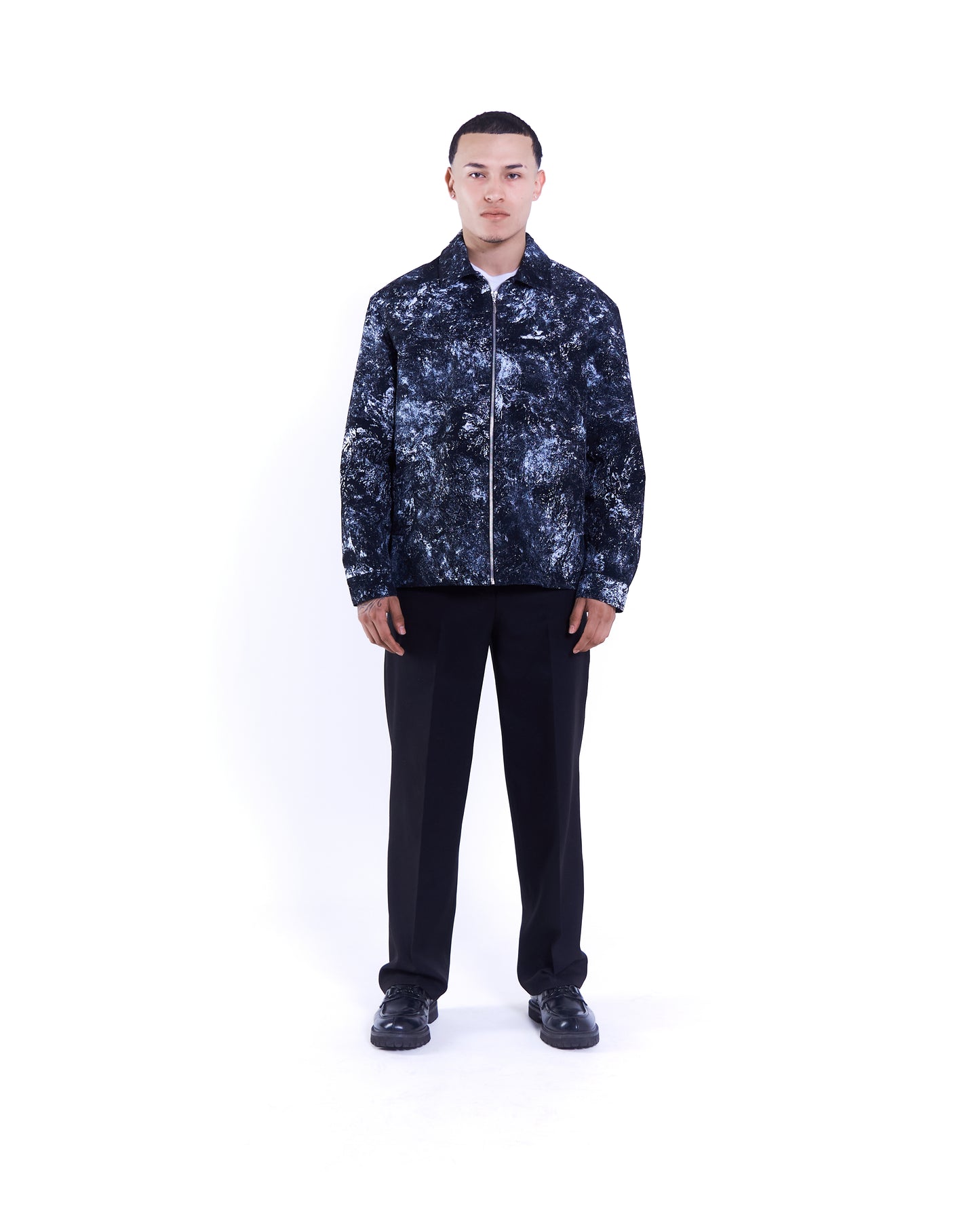 Chaqueta de cuero intervenida - Rupestris