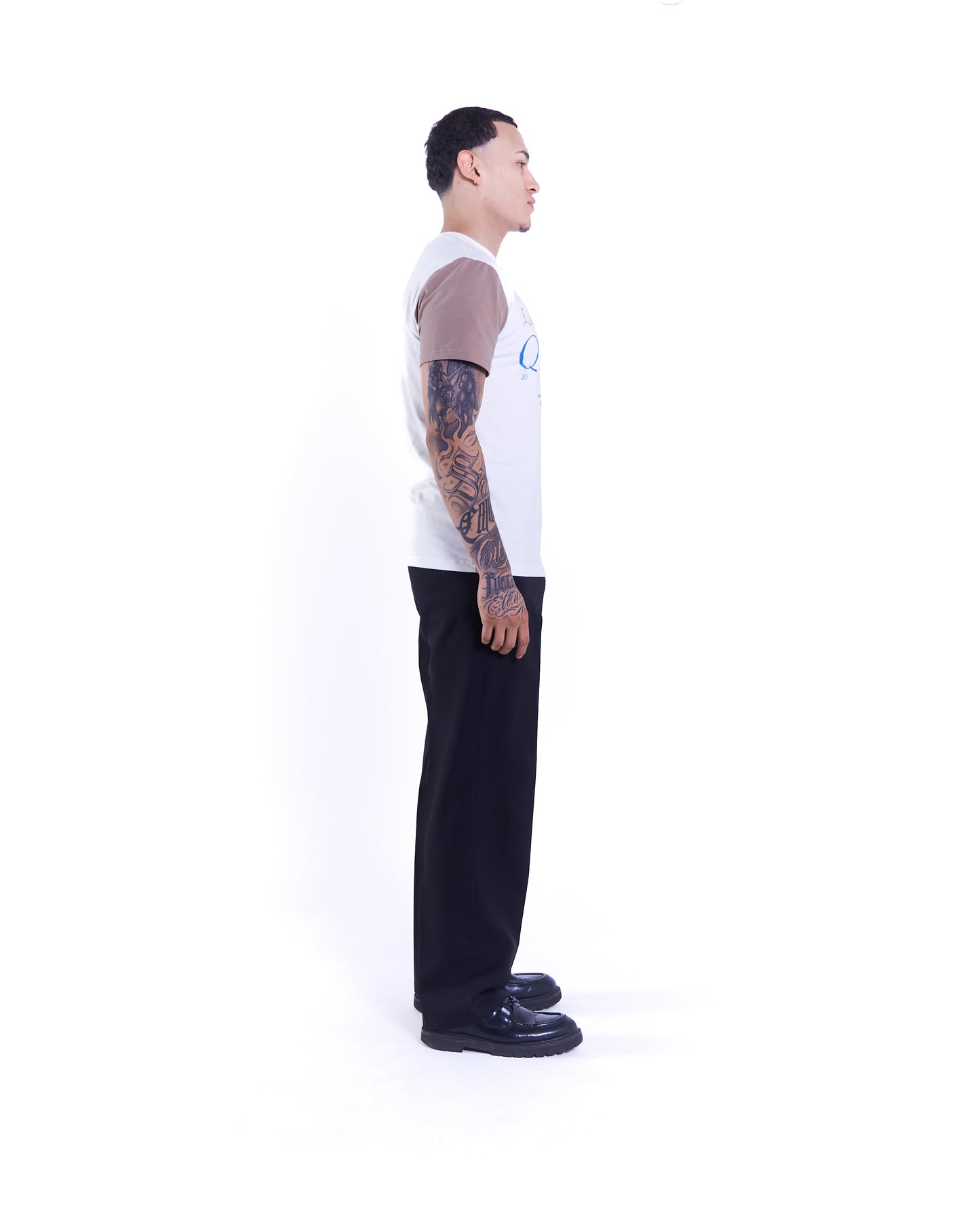 Camiseta Slim fit - Quebs Nouveau Marfil