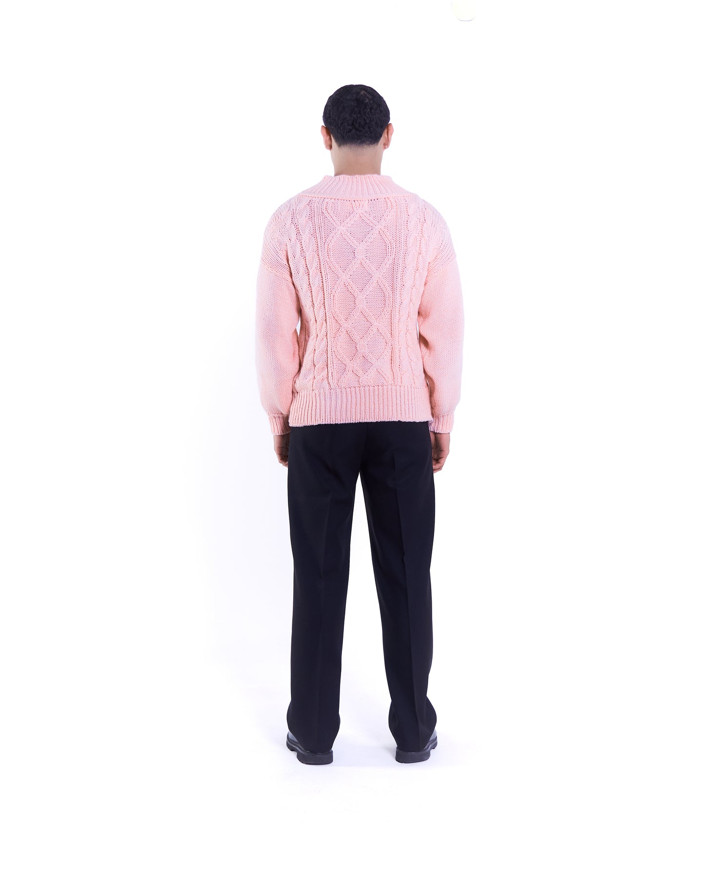 K-nit Sweater - Trenzado - Camel